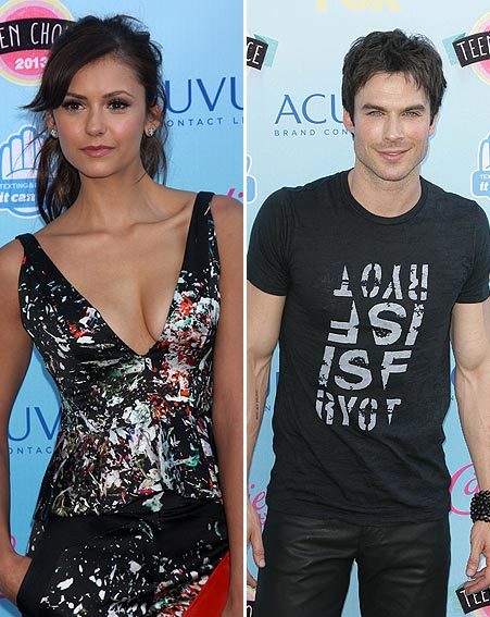 Vampire Diaries Stars Nina Dobrev And Ian Somerhalder Rekindle Romance