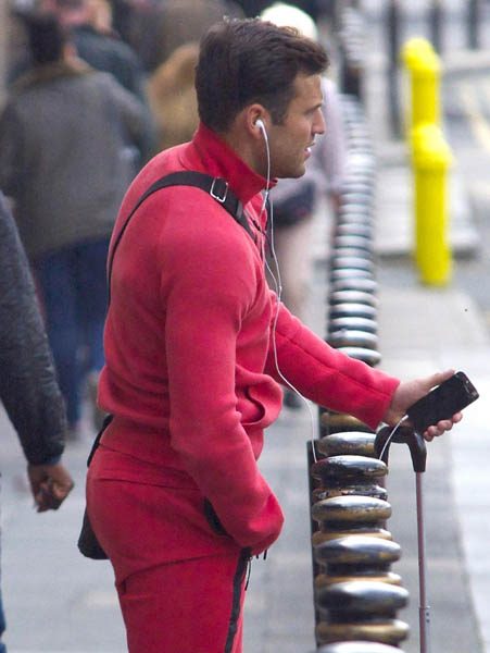 wright stands out in bright tracksuit as he wright stands out in bright tracksuit as he